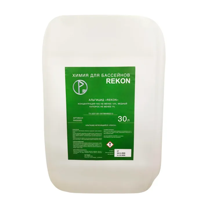 Альгицид непенящийся “REKON” 20 литров для бассейна